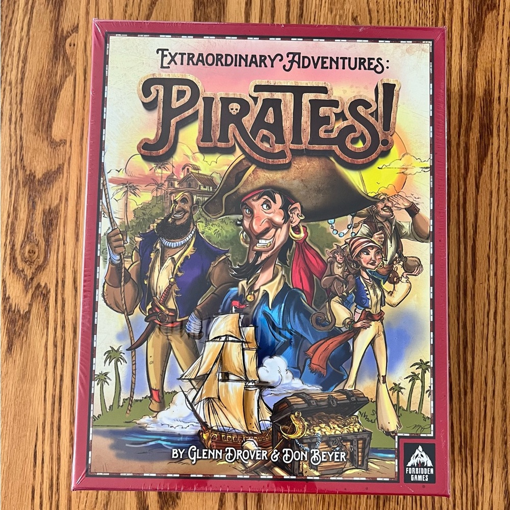 Extraordinary Adventures: Pirates Forbidden Games Board Game